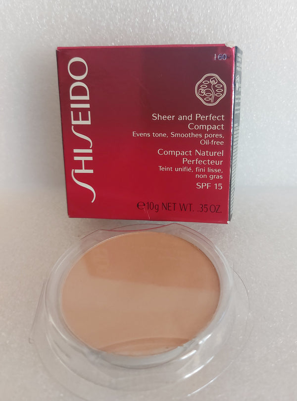 SHISEIDO Sheer and Perfect Compact REFILL 120 NATURAL LIGHT IVORY