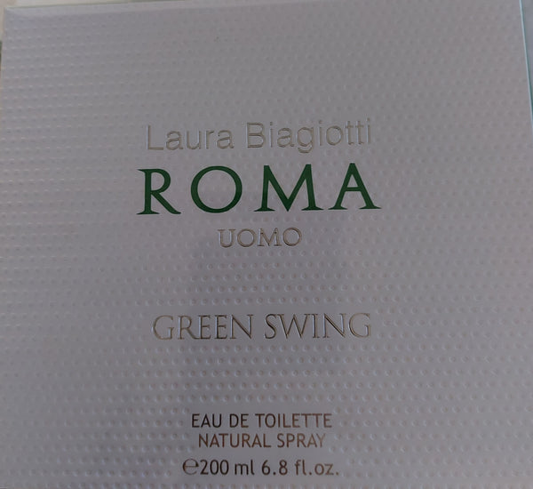 LAURA BIAGIOTTI ROMA UOMO GREEN SWING EDT 200ML SPRAY