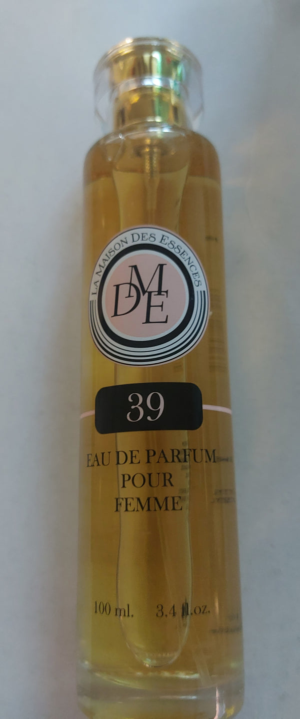 LA MAISON DES ESSENCES EAU DE PARFUM POUR FEMME 39 , 100ML