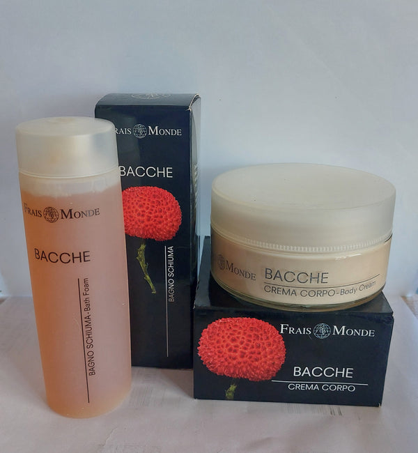 FRAIS MONDE "BACCHE" bagno schiuma+ crema corpo