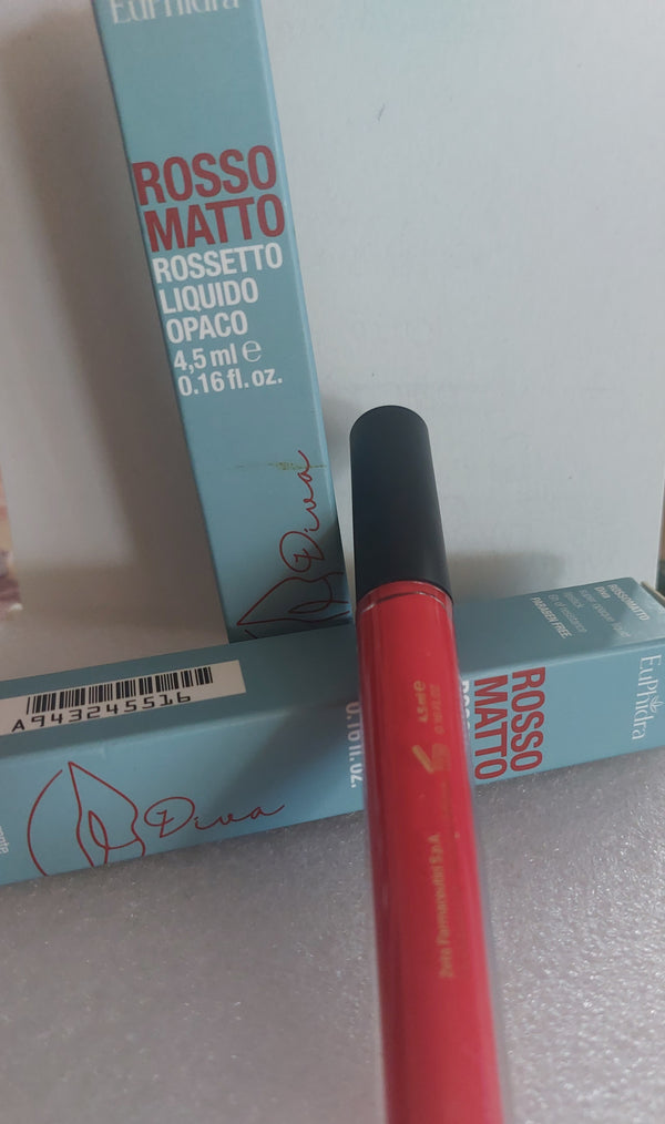 EUPHIDRA 2 ROSSO MATTYO ROSSETTO LIQUIDO COLORE DIVA